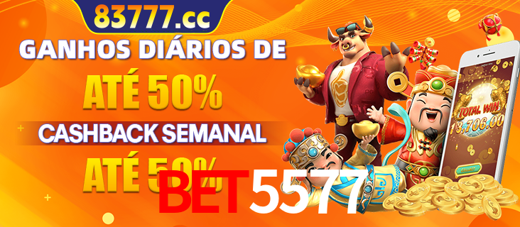 Anúncio de um membro ganhador do cassino BET5577 que ganhou R$2.193.486,00 jogando o slot PG Fortune Tiger, com os mascotes do jogo comemorando o prêmio.